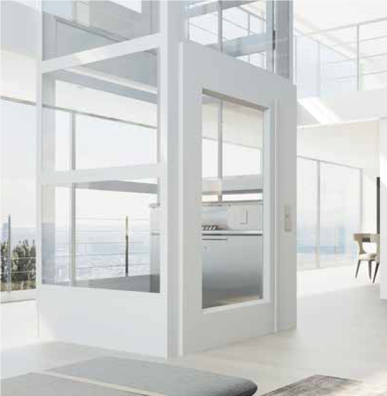 Cibes A5000 keleivinis keltuvas su šachta